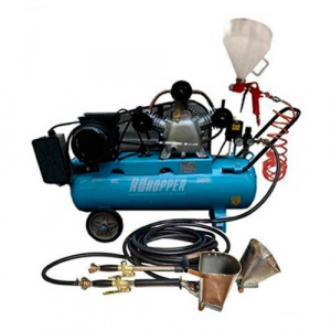Штукатурная мини станция Ruhopper EK-3RH 640/60 220V 3кВт (для стен, потолков и финишных работ) - Айронтех