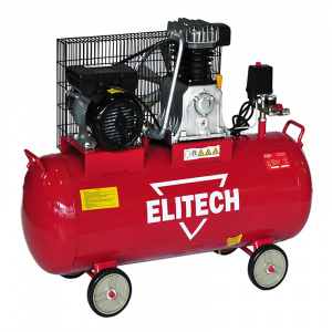 Компрессор ременной масляный Elitech КПР 100 450 2.2_1