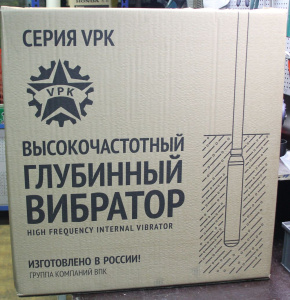 Вибратор глубинный высокочастотный VPK 36T1