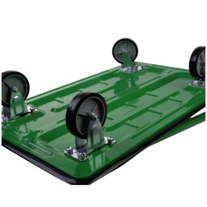 Платформенная стальная тележка EURO-LIFT ТН150 г п 150 кг, диаметр колеса 100мм_3